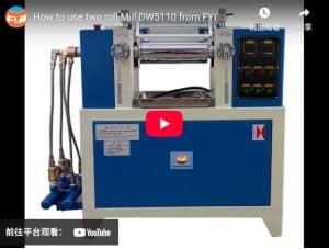 How to use two roll Mill DW5110 from FYI