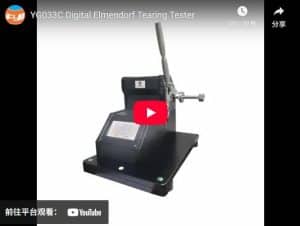 YG033C Digital Elmendorf Tearing Tester