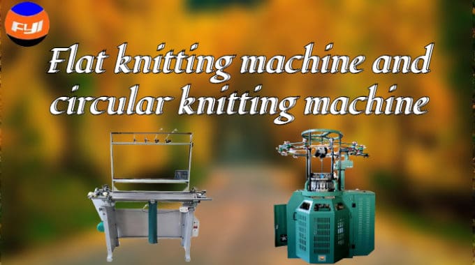 Flat Knitting Machine And Circular Knitting Machine
