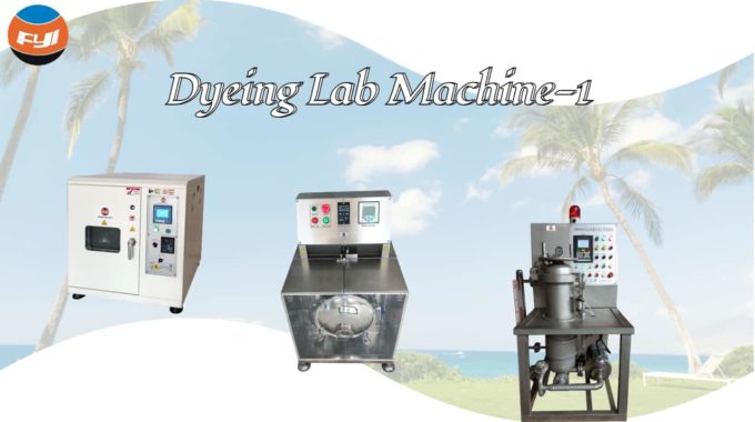 Dyeing Lab Machine 1