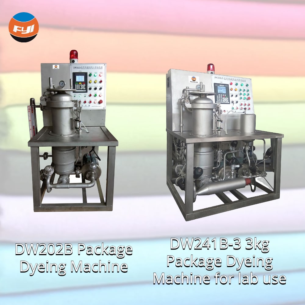 package dyeing machine