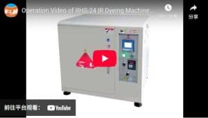 Operation Video of RHS-24 IR Dyeing Machine