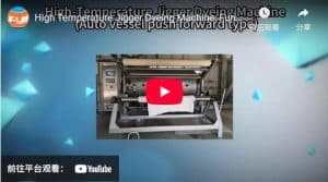 high temperature jigger dyeing machine