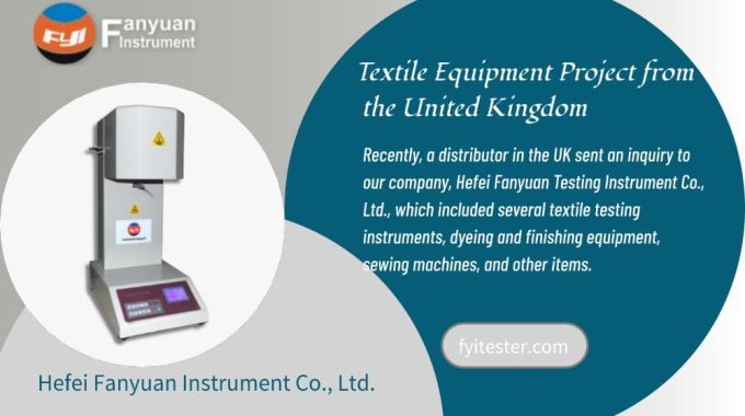 Textile Equipment Project From The United Kingdom
