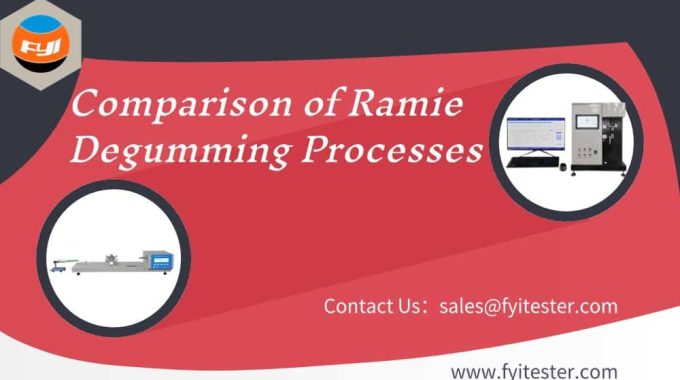Comparison Of Ramie Degumming Processes