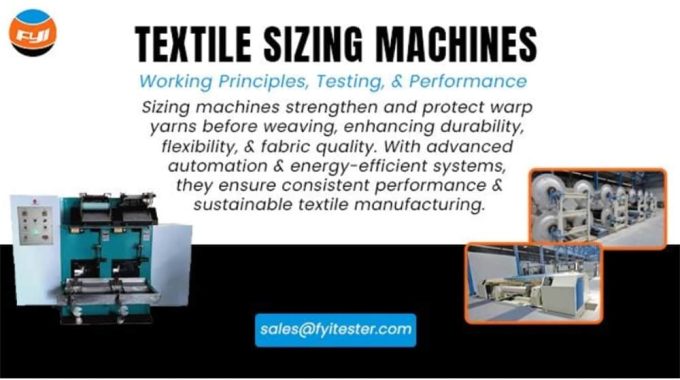 Textile Sizing Machines: Working Principles, Testing, And Performance