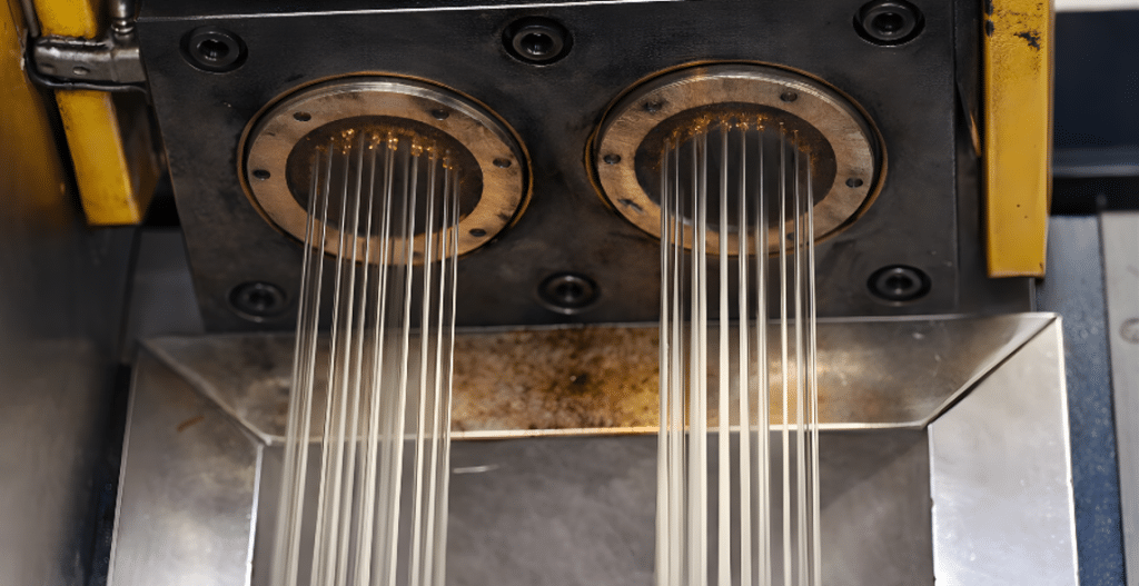 Melt Spinning Filaments
