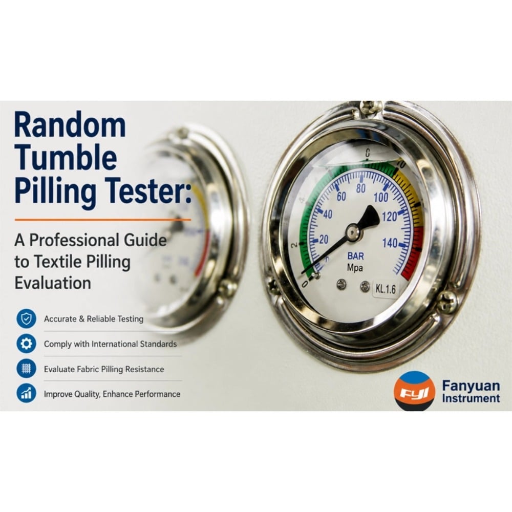 Random Tumble Pilling Tester: A Professional Guide to Textile Pilling Evaluation