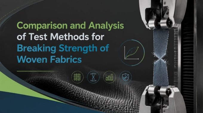 Comparison And Analysis Of Test Methods For Breaking Strength Of Woven Fabrics