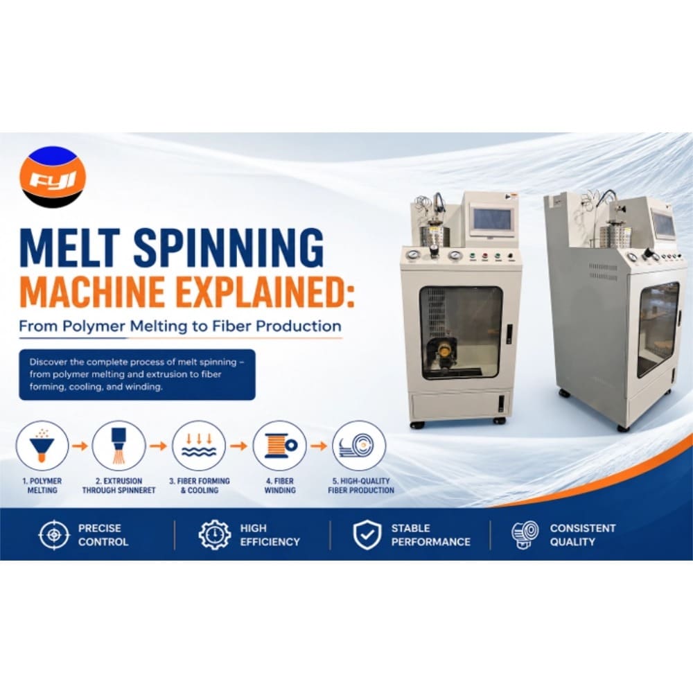 Melt Spinning Machine Explained: From Polymer Melting to Fiber Production