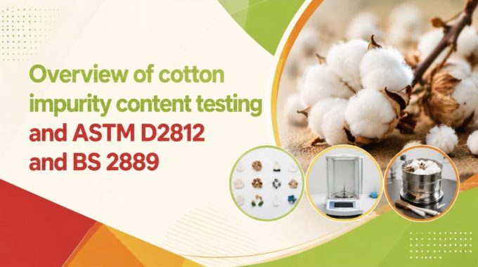 Overview Of Cotton Impurity Content Testing And ASTM D2812 And BS 2889
