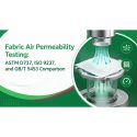 Fabric Air Permeability Testing: ASTM D737, ISO 9237, And GB/T 5453 Comparison
