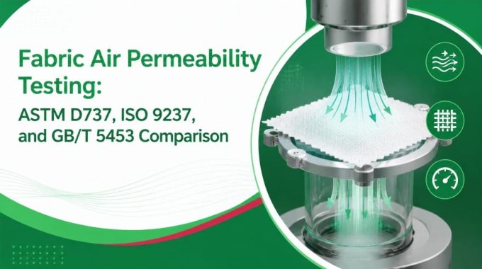 Fabric Air Permeability Testing: ASTM D737, ISO 9237, And GB/T 5453 Comparison