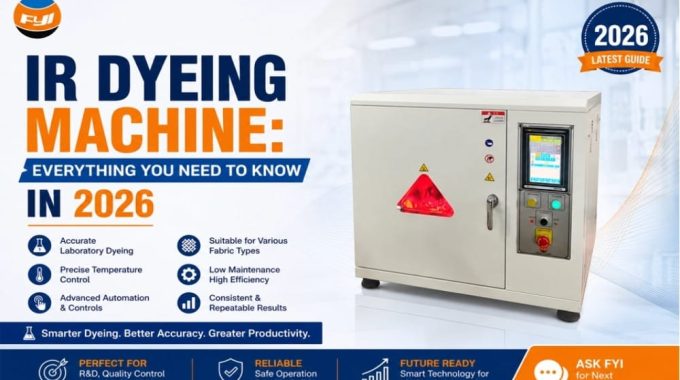 IR Dyeing Machine: Everything You Need To Know In 2026