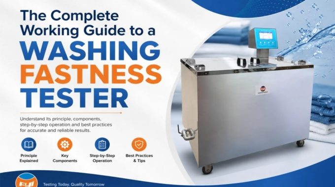 The Complete Working Guide To A Washing Fastness Tester