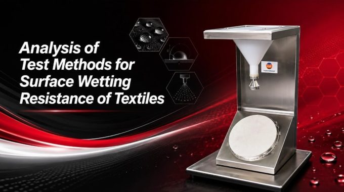 Analysis Of Test Methods For Surface Wetting Resistance Of Textiles