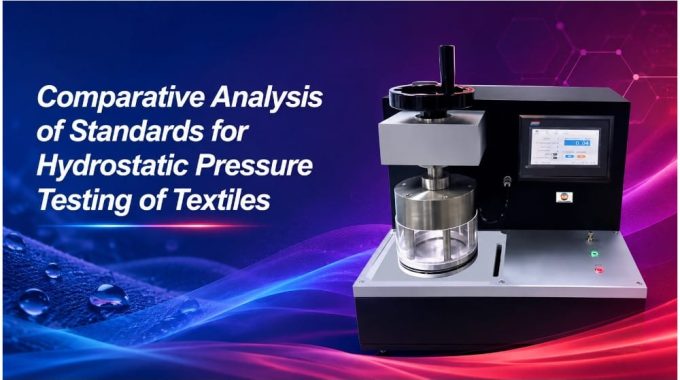 Comparative Analysis Of Standards For Hydrostatic Pressure Testing Of Textiles
