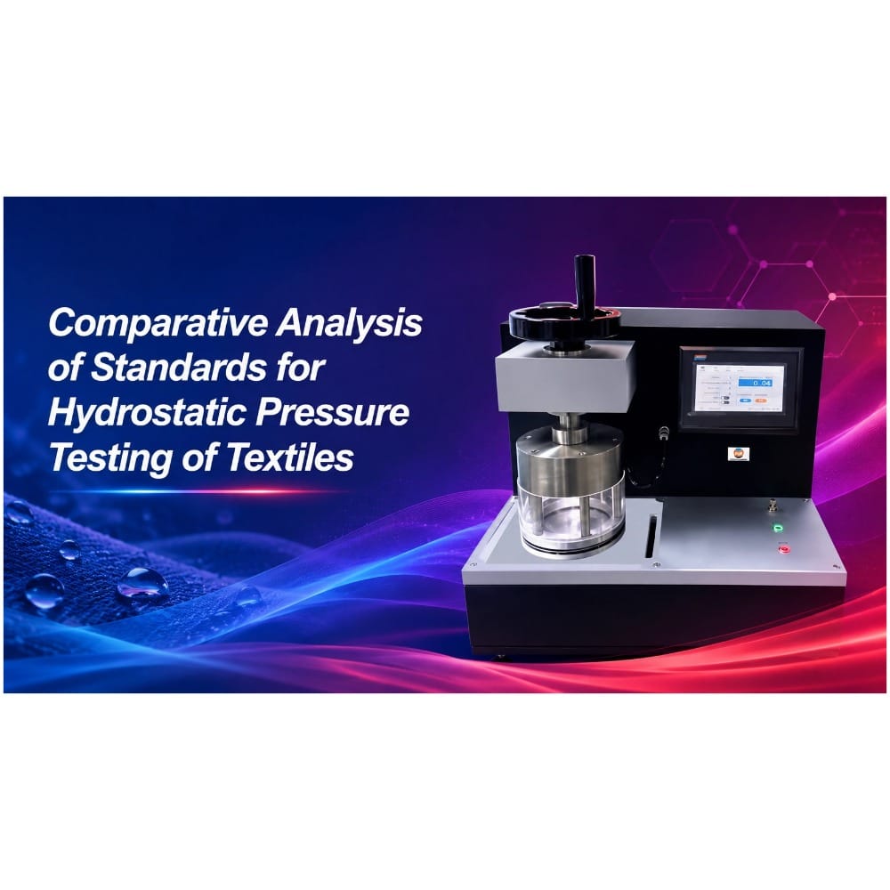 Comparative Analysis of Standards for Hydrostatic Pressure Testing of Textiles