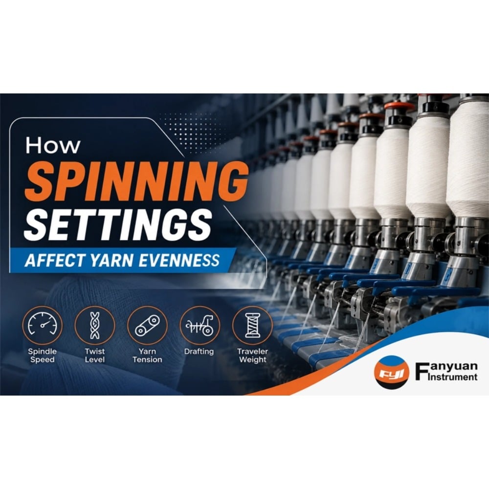How Spinning Settings Affect Yarn Evenness