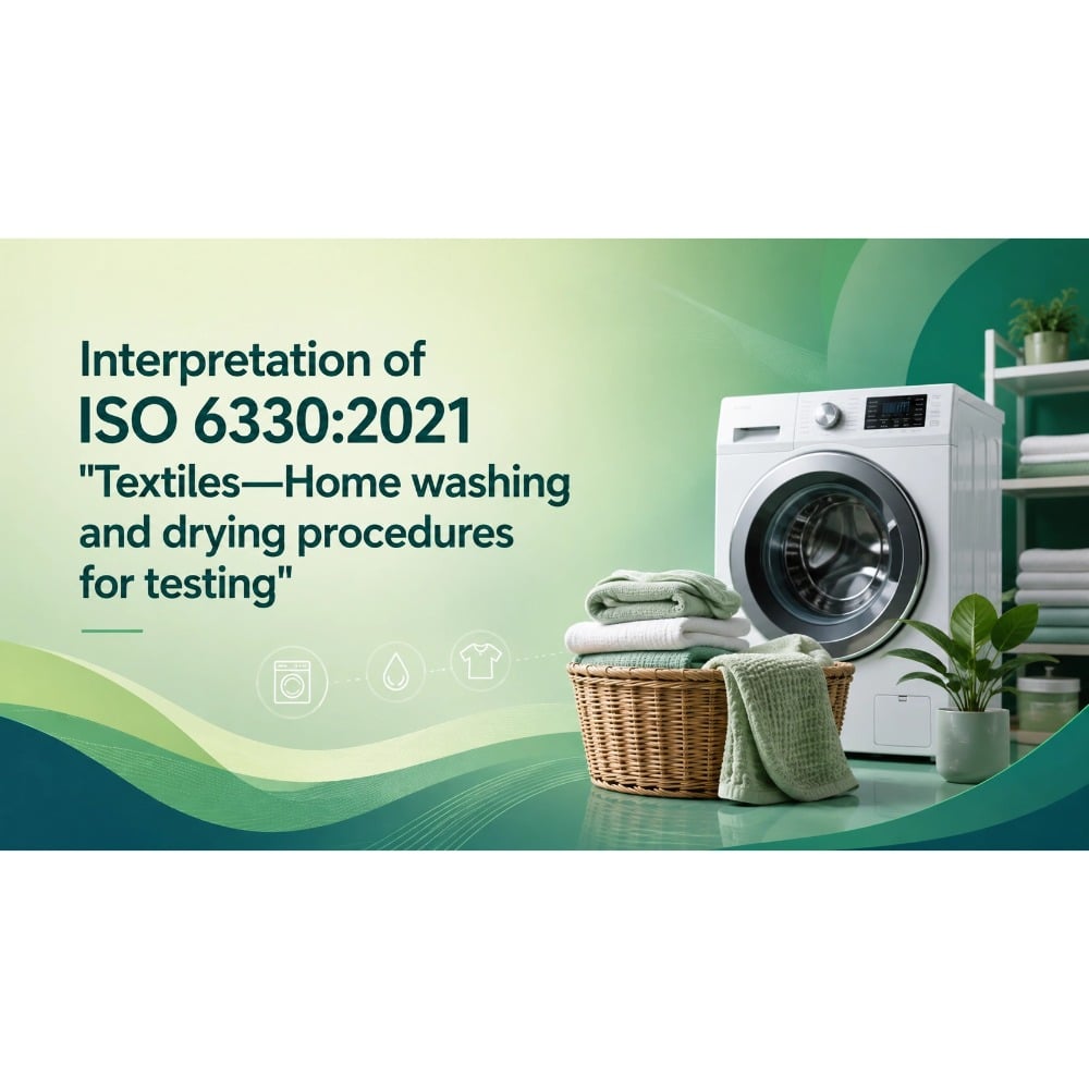 Interpretation of ISO 6330:2021 “Textiles—Home washing and drying procedures for testing”