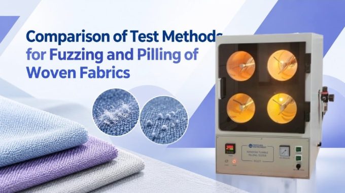 Comparison Of Test Methods For Fuzzing And Pilling Of Woven Fabrics 2