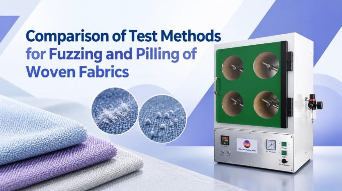 Comparison Of Test Methods For Fuzzing And Pilling Of Woven Fabrics