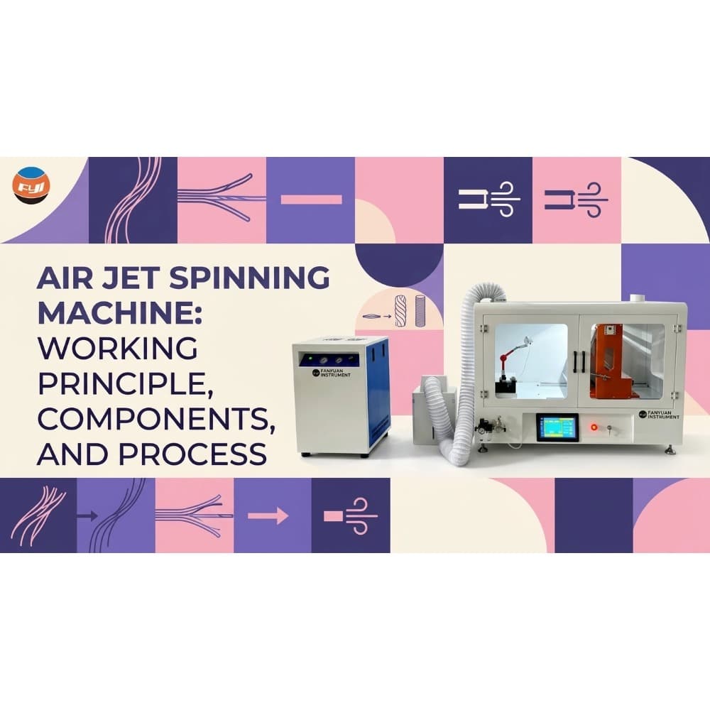 Air Jet Spinning Machine: Working Principle, Components, and Process