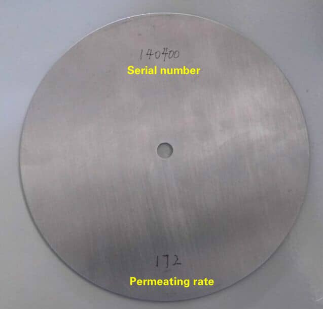 Calibration Plate of air permeability tester