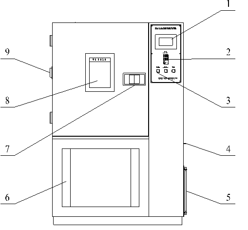 Water vapor transmission Cabinet Detail